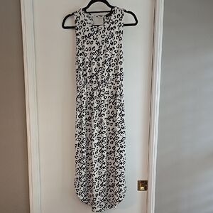 Leopard Print Sleeveless Dress